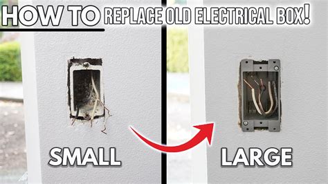 replacing an electrical box|removing electric box from drywall.